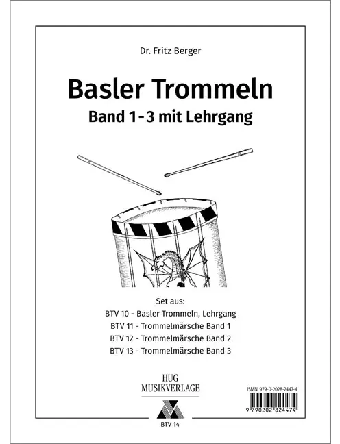 Basler Trommeln Vol 1-3+Lehrg.